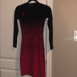 french connection ombre dress bodycon